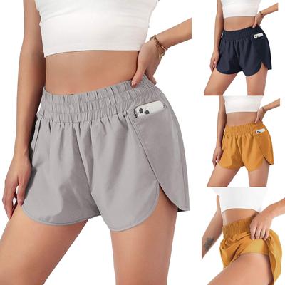 Women's Fashion Casual Leggings Yoga Sweatpants Shorts With Pockets