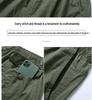 Spring & Autumn Multi-Pocket Loose Fit Casual Pants for Middle-Aged Men