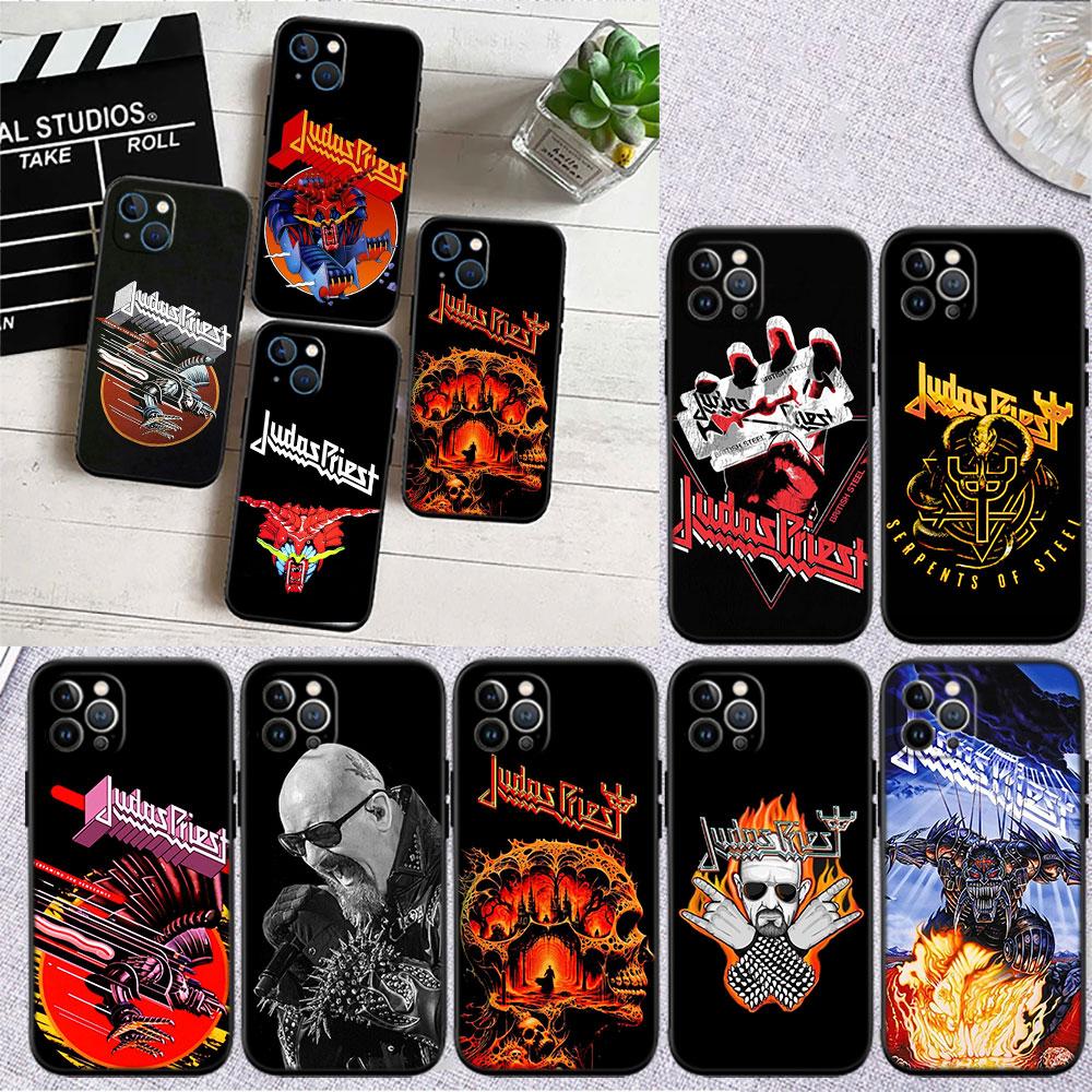 J-Judas P-Priest Phone Case for Samsung Galaxy A11 A12 A13 A15 A52S A53 A55 A56 A70 A71 A72 A73 F06 F16 F56 A32 A33