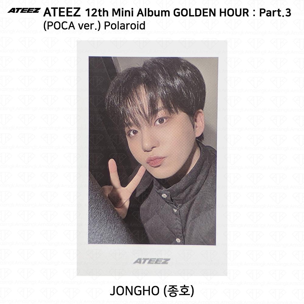 ATEEZ 12th Mini Golden Hour Part.3 POCA Ver. Official Photocard QR Image Card