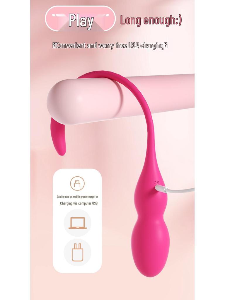 Retractable Strong Vibration Wearable Vibrator for Women - Flirting and Orgasm Enhancement Toy