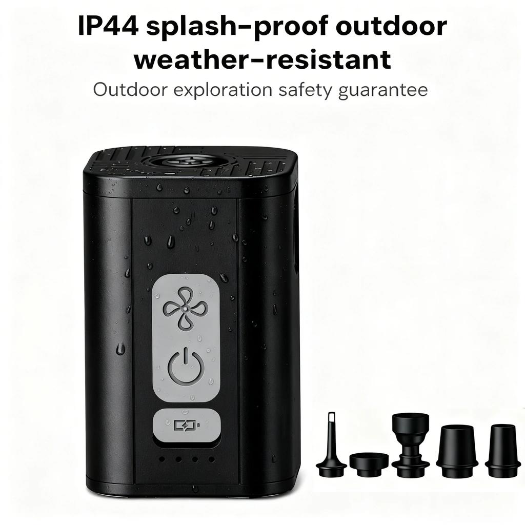 Wiederaufladbare Luftpumpe für aufblasbare Artikel, Kabellose elektrische Pumpe für Luftmatratzen Poolschwimmer, Mini-Vakuumpumpe für Aufbewahrungsbeutel