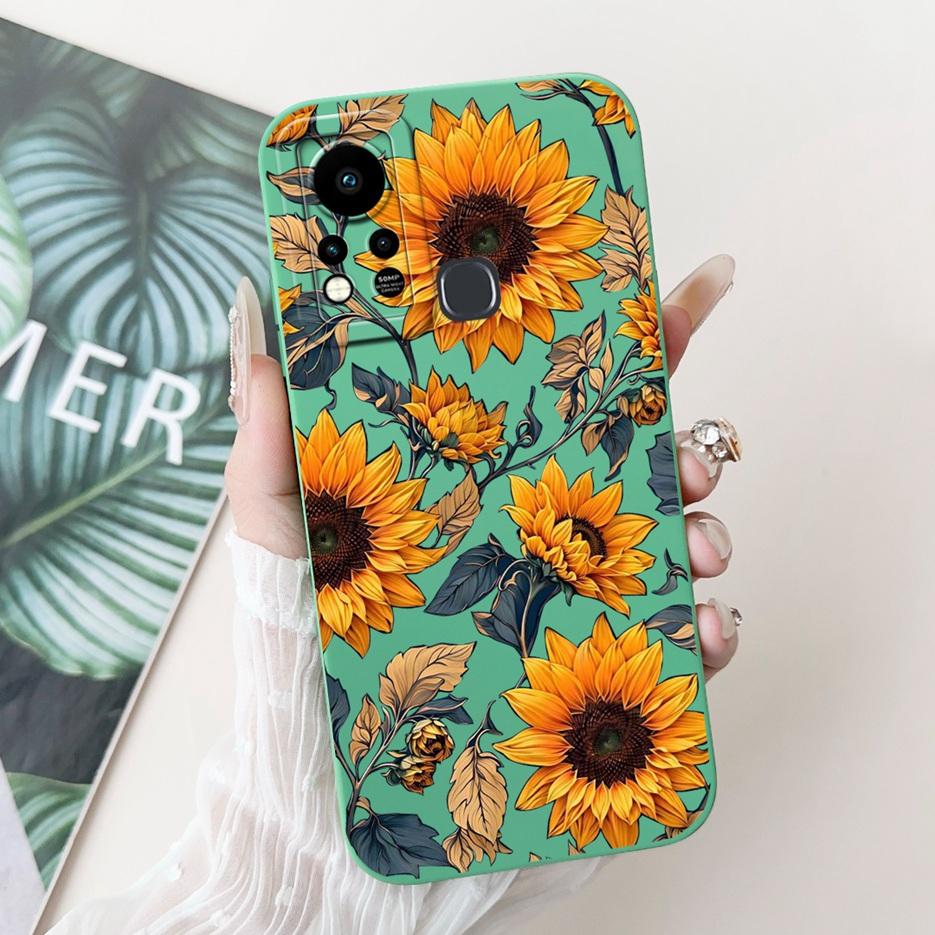 For Infinix Hot 11S Case X6812 X6812B Cute Panda Cartoon Cover Shockproof Phone Cases For Infinix Hot 11S NFC Hot11s Soft Fundas