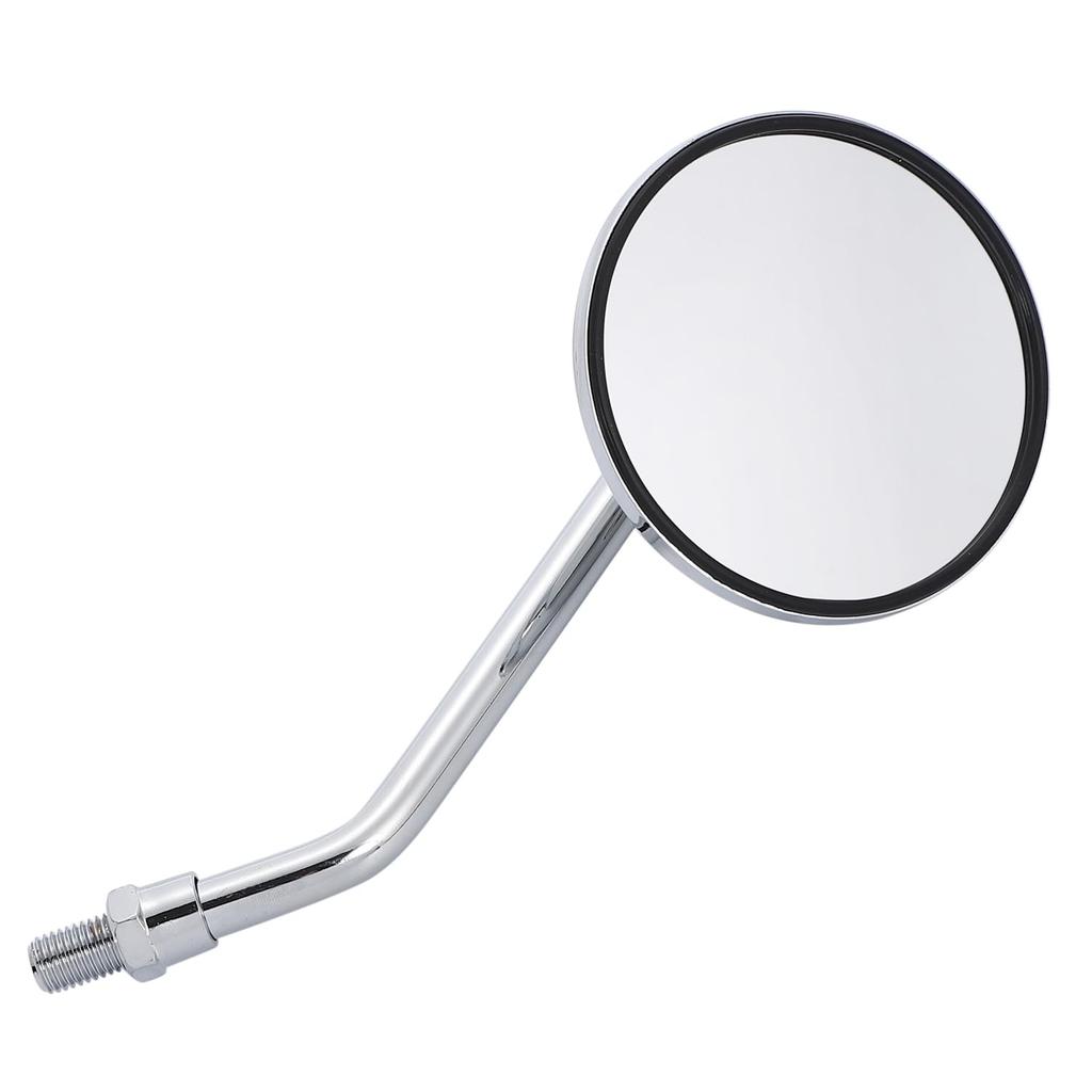 nakira Motorcycle Mirror 0.4 inch (10 mm) Cross Cub Hunter Cub Monkey 125 Ducks 125 Silver
