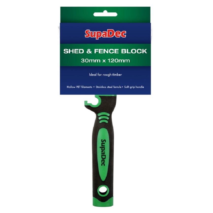 SupaDec Shed & Fence Block Brush