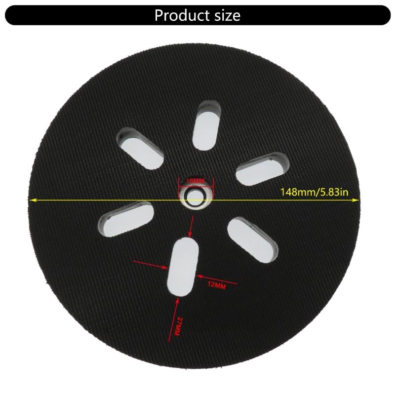 Heavy Duty Orbital Sander Disc Quick Changes SelfAdhesive Design Sanding Disc for GEX150,GEX150AC,GEX150Turbo Sander