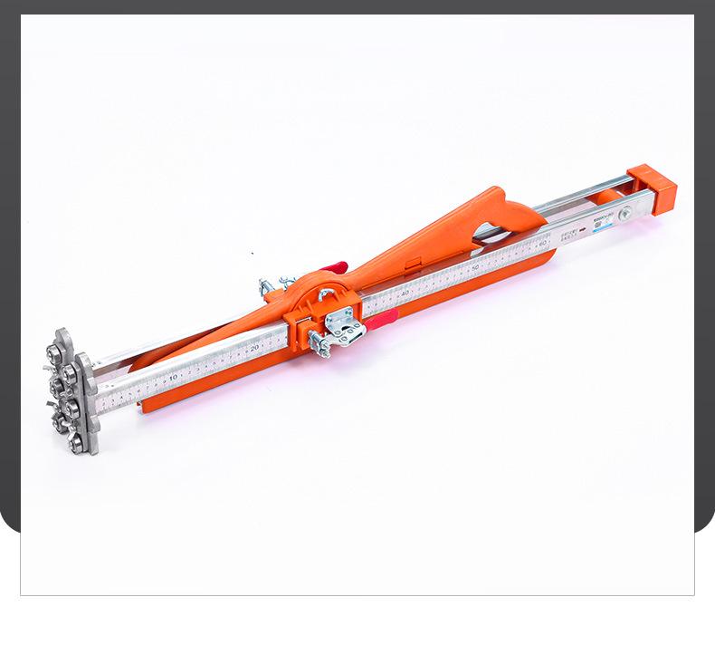 Gypsum Board Cutting Tool: Woodworking Panel Cutter, Easy-Folding Stainless Steel Push Knife Model