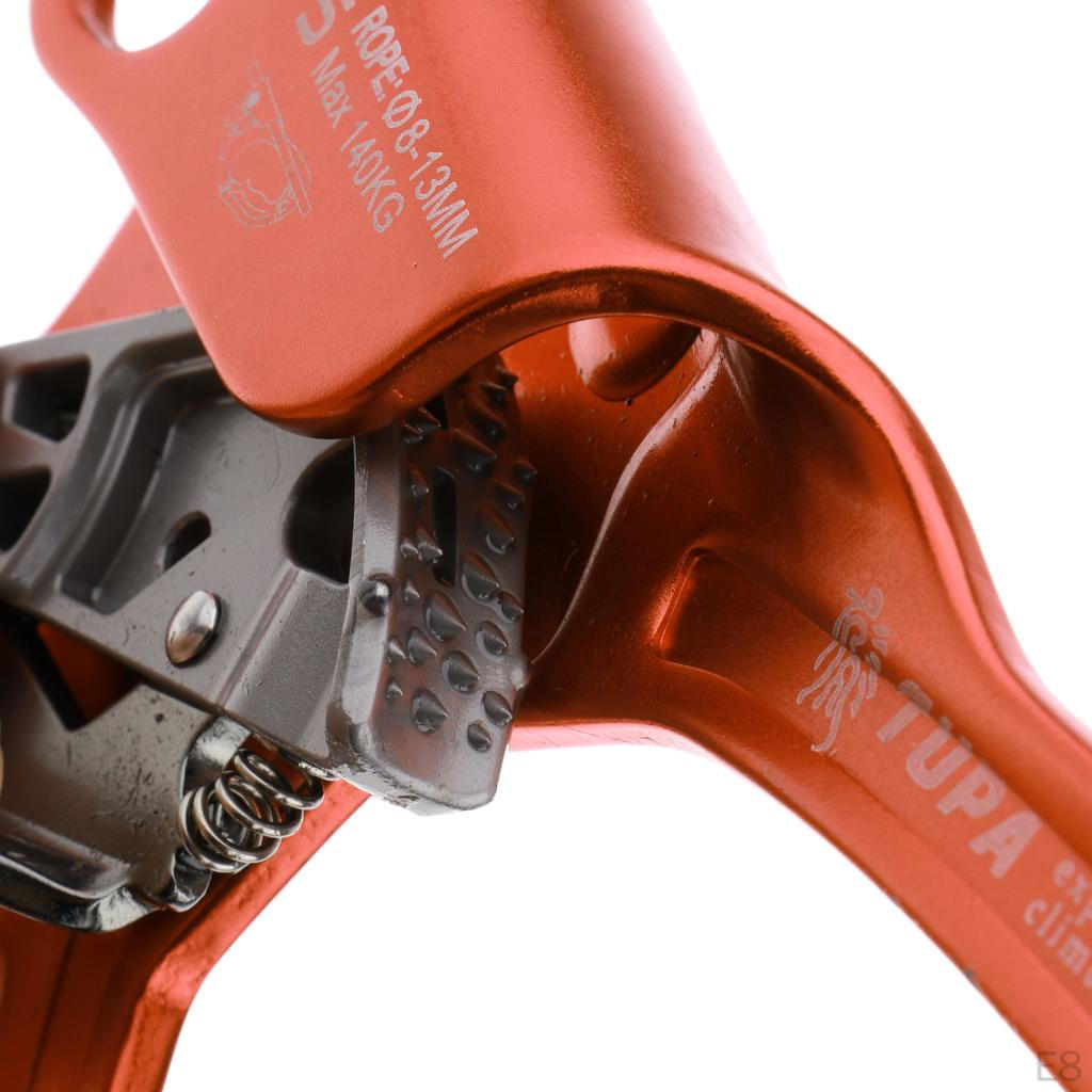 Kletterhandsteigklemme für Bäume und Abseilen