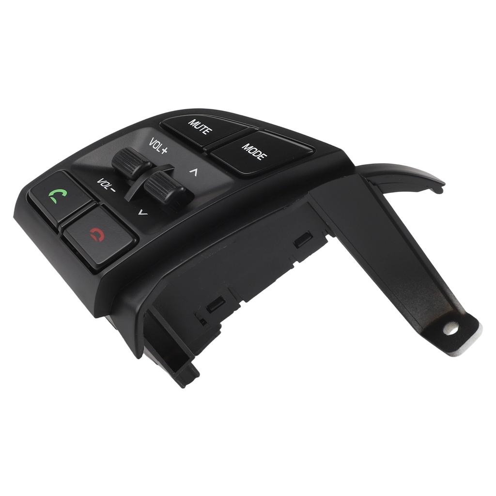 Left Steering Wheel Control Switch Button for Hyundai Tucson 2015 2018 Models with OEM Number 96710D35004X ABS Material