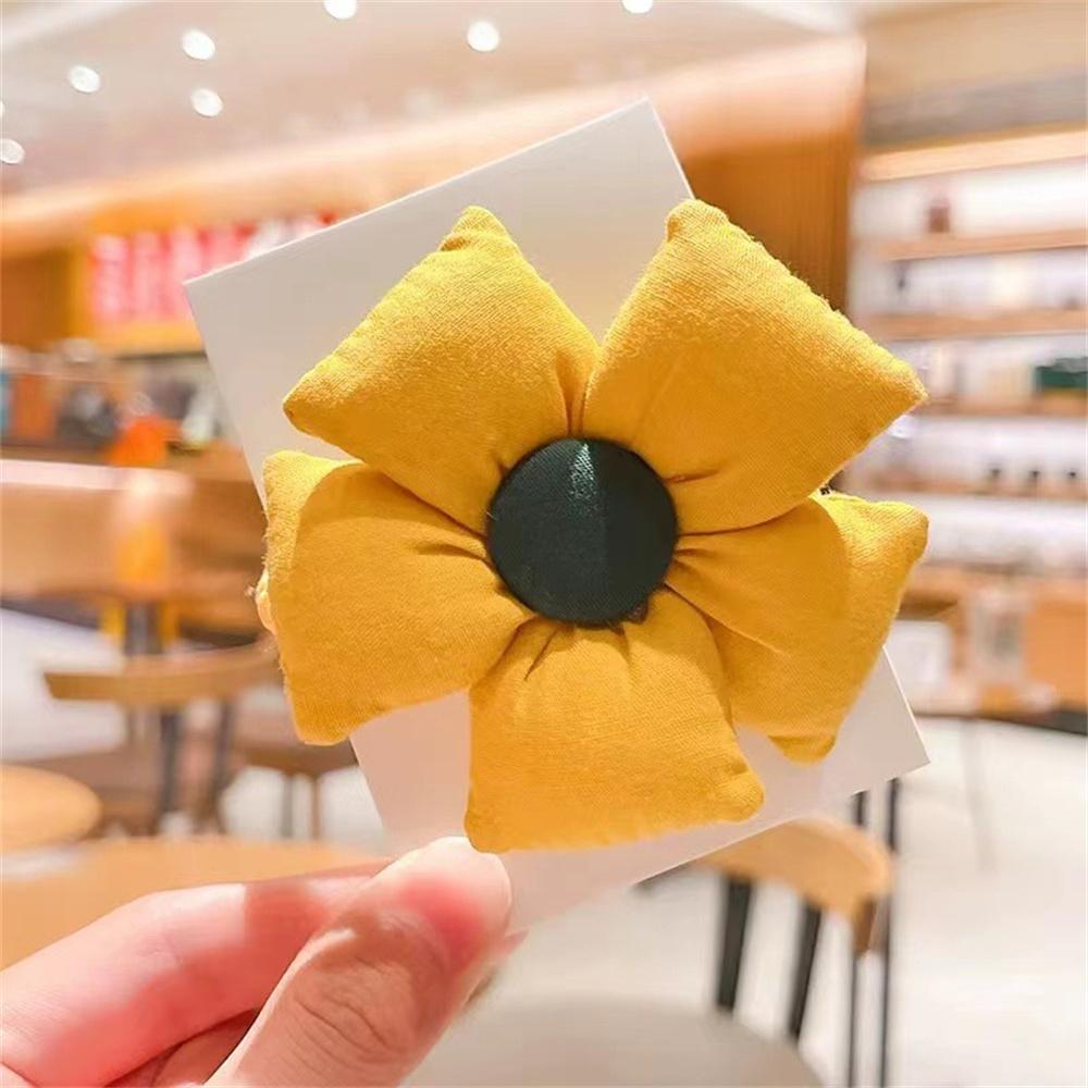 Girl Cute Flowers Elastic Hair Bands Hair Rope Ponytail Holder Rubber Bands Children Hair Accessories