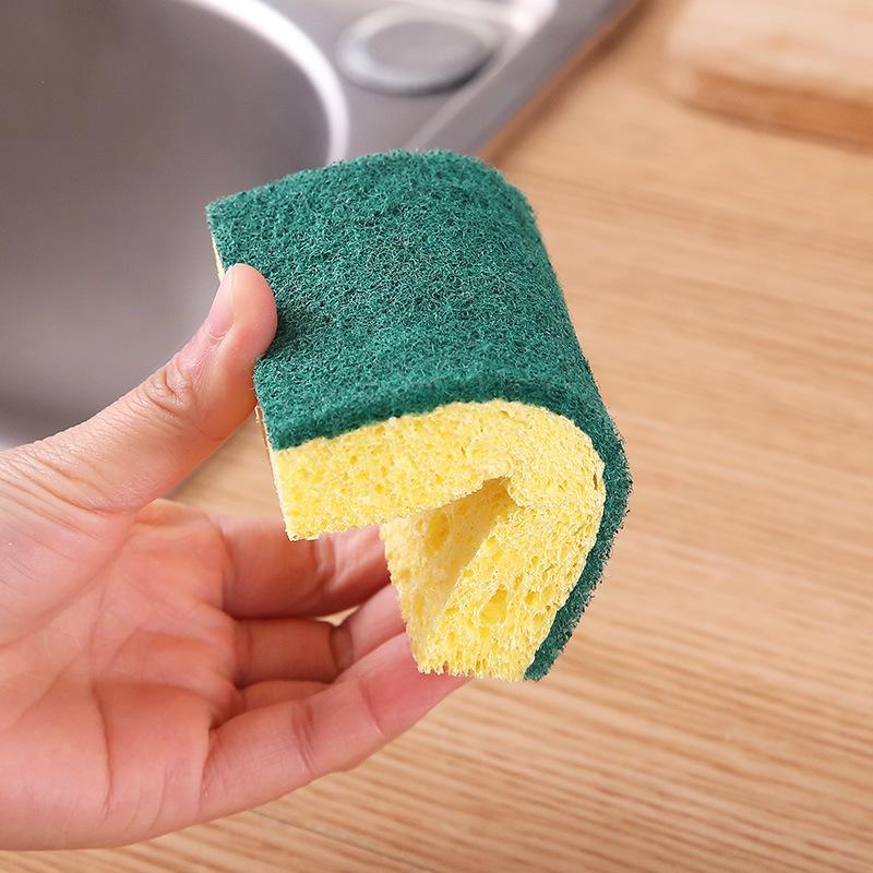Wood pulp cotton scouring cloth dishwashing sponge rubbing wood pulp sponge kitchen dishwashing cotton natural environmental protection degradable