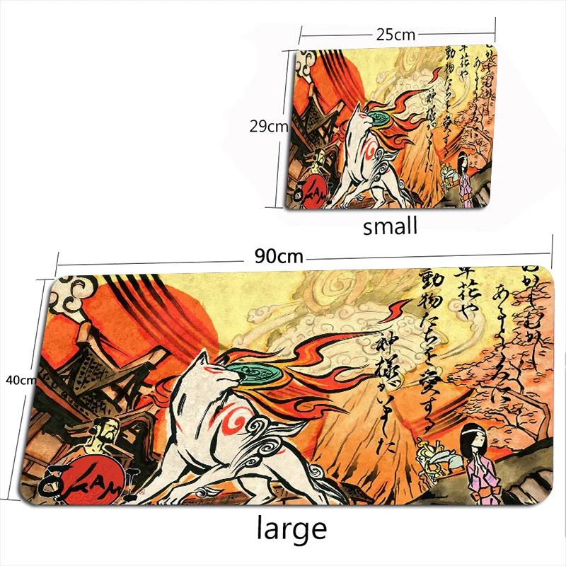 Giant Waves Mouse Pad Large Japanese-style Mouse Pads Company MouseMat Art Carpet Rugs Gamer Ukiyo-e Keyboard for Laptop 900X400