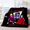 Warner (4) Customize Your Name Blanket Cozy Customizable Blanket Comfortable Suitable for Sofa Office Chair Home Decor Couch Ideal for All Seasons