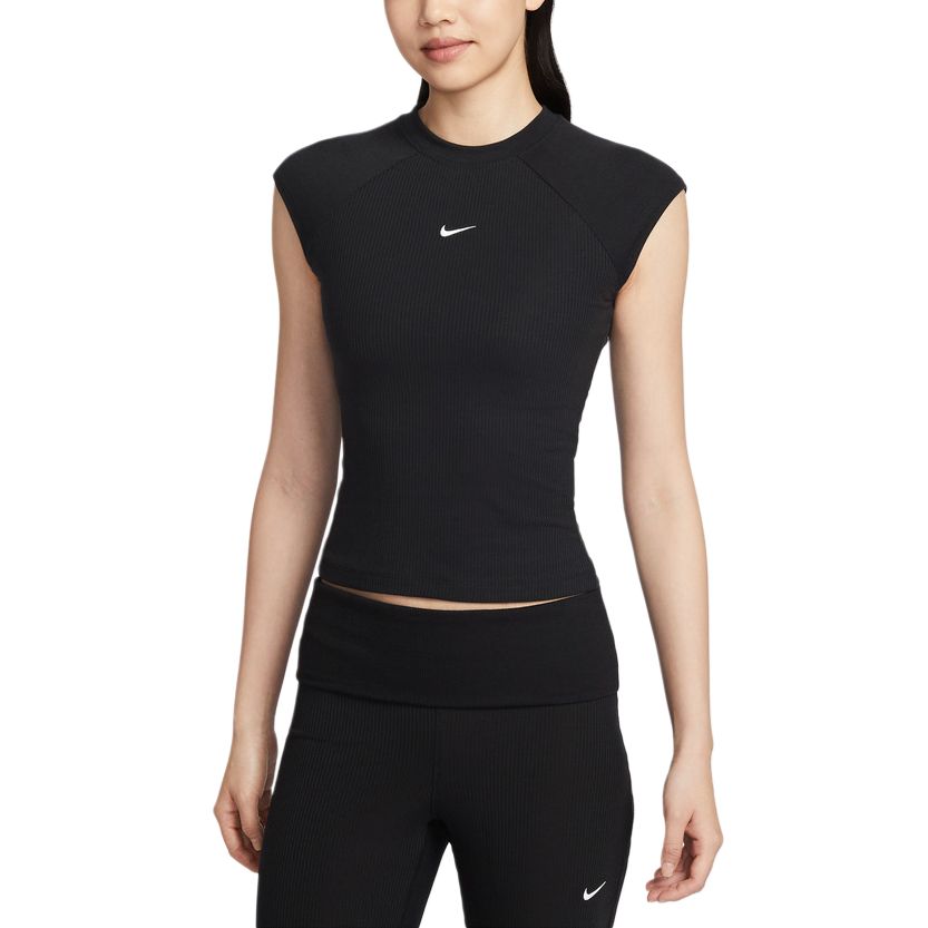 

Nike As W Nsw Chill Knit Rib Pullover Round Neck Solid Sleeveless T-Shirt Women tops IF0243010 S