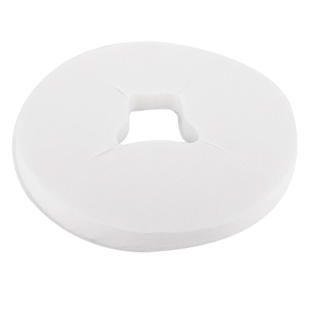 100Pcs Face Massage Cover Pad Disposable Salon SPA Face Hole Pillow Mat