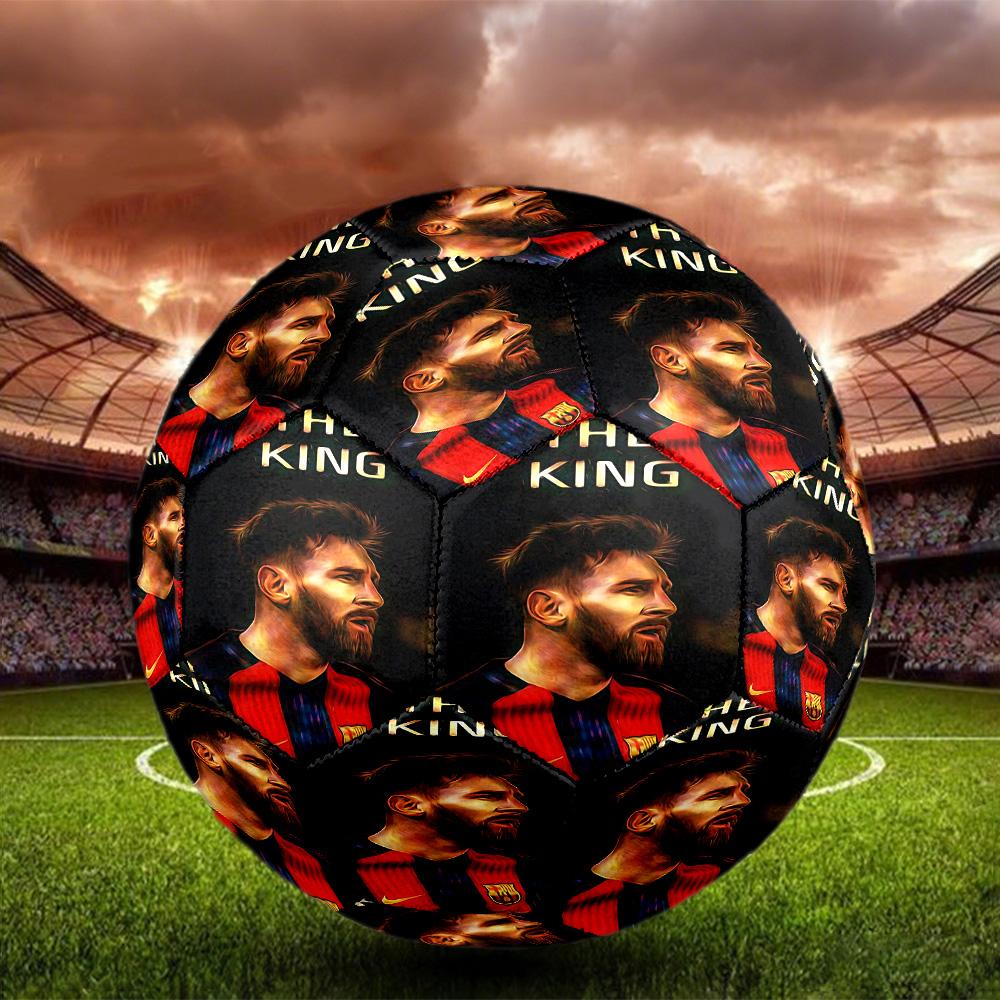 1pc Football Soccer Balls Standard Size 5 Machine-Sports League Outdoor Match Football Training Ball Futbol Voetbal,Resistant Material Y070824