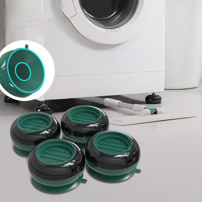 4Pcs Washing Machine Vibration Pads Anti Vibration Washing Machine Support Feet Stabilizer Washing Machine Base Foot Pads