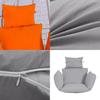 Comfy Rattan Swing Chair Cushion With Thicker Material And High Back Design