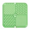 Dog Lick Mat, Pet Slow Feeder Mat with Suction Cups, Four Textured Zones, Silicone Pet Lick Mat for Dogs And Cats, Prevent Choking
