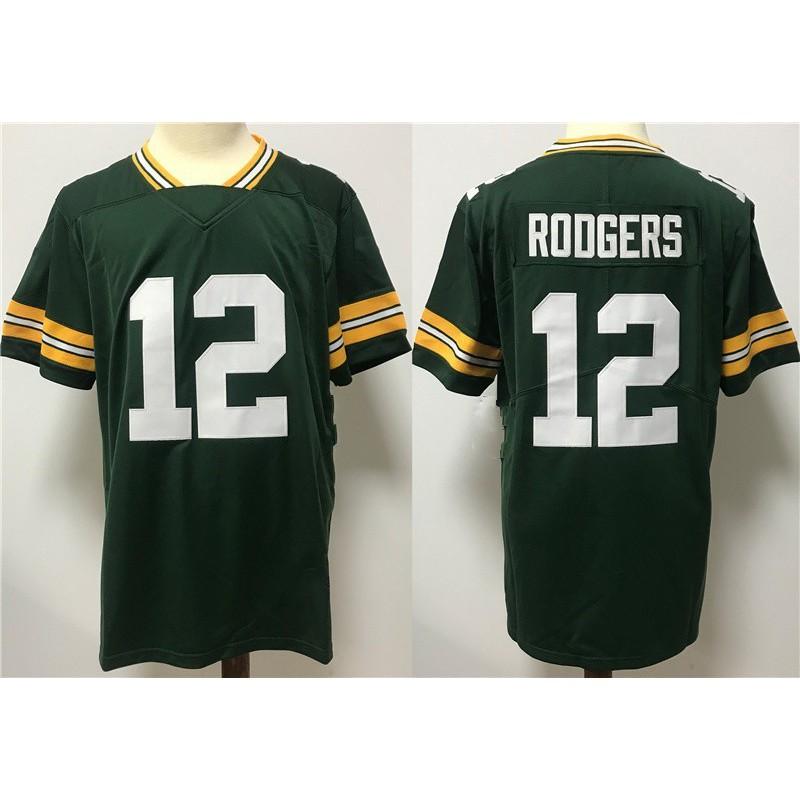 Green Bay Packers NFL Football Jersey Mens Sportswear Fan Apparel Rugby Basketball Running