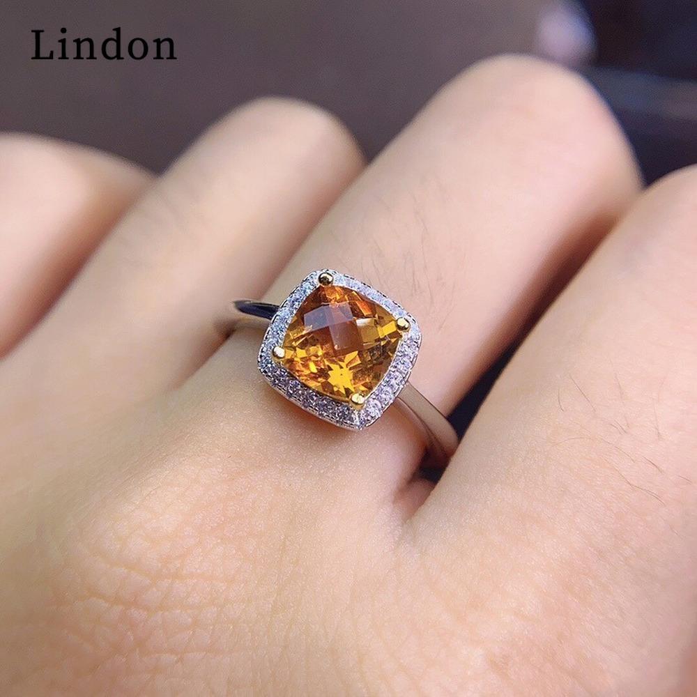 Lindon Classic Copper Alloy Zircon Ring Ladies Jewelry Wedding Promise Party Gift