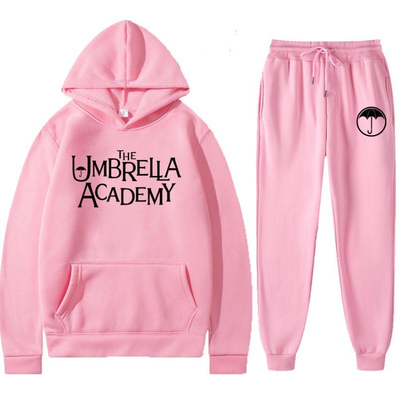 The Umbrella Academy Hooded Sweatshirt Casual Sports Pants Set