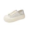 Little white shoes summer women's new summer breathable flat baseplate shoes casual versatile thin foreign style student women's shoes