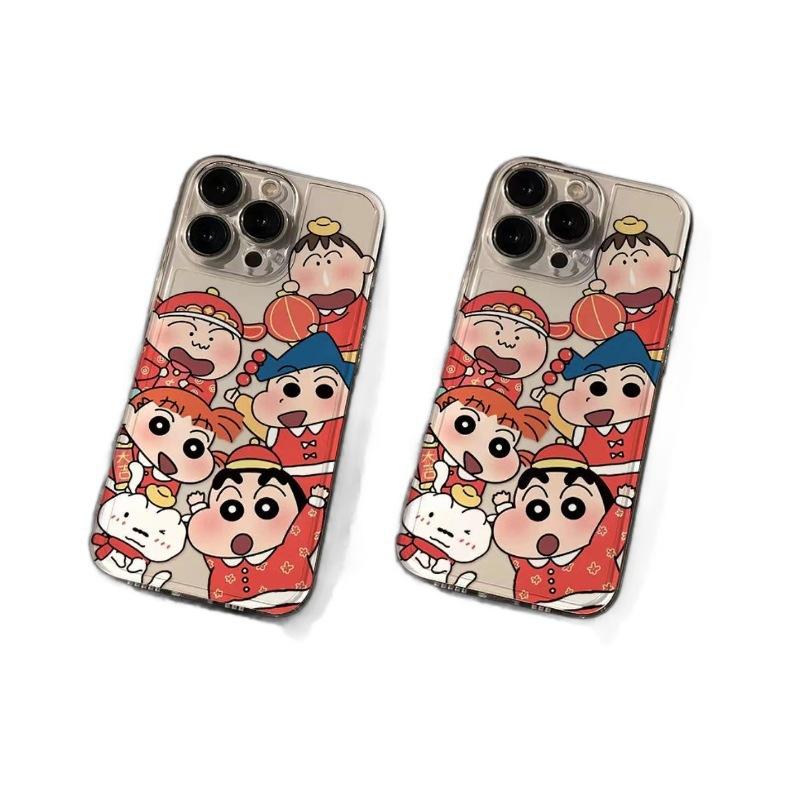 Spring Festival Spring Army iPhone15 Mobile Phone Case Apple 14/13promax Cartoon 12 Niche 11p All-inclusive Xr