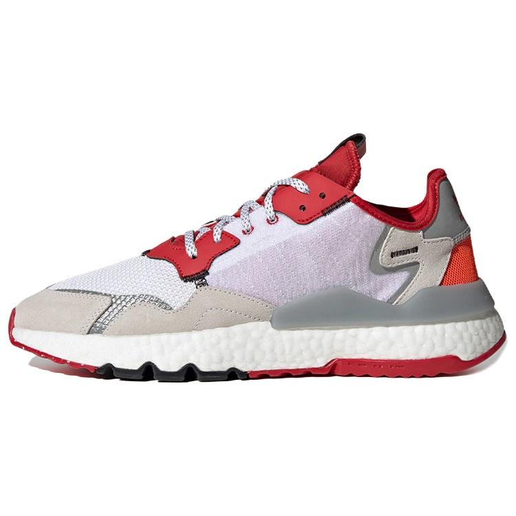 adidas originals Nite Jogger Red White Men s FY3234 EU 44⅔