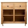 vidaXL Sideboard 93x40x80 cm Kiefernholz Panama