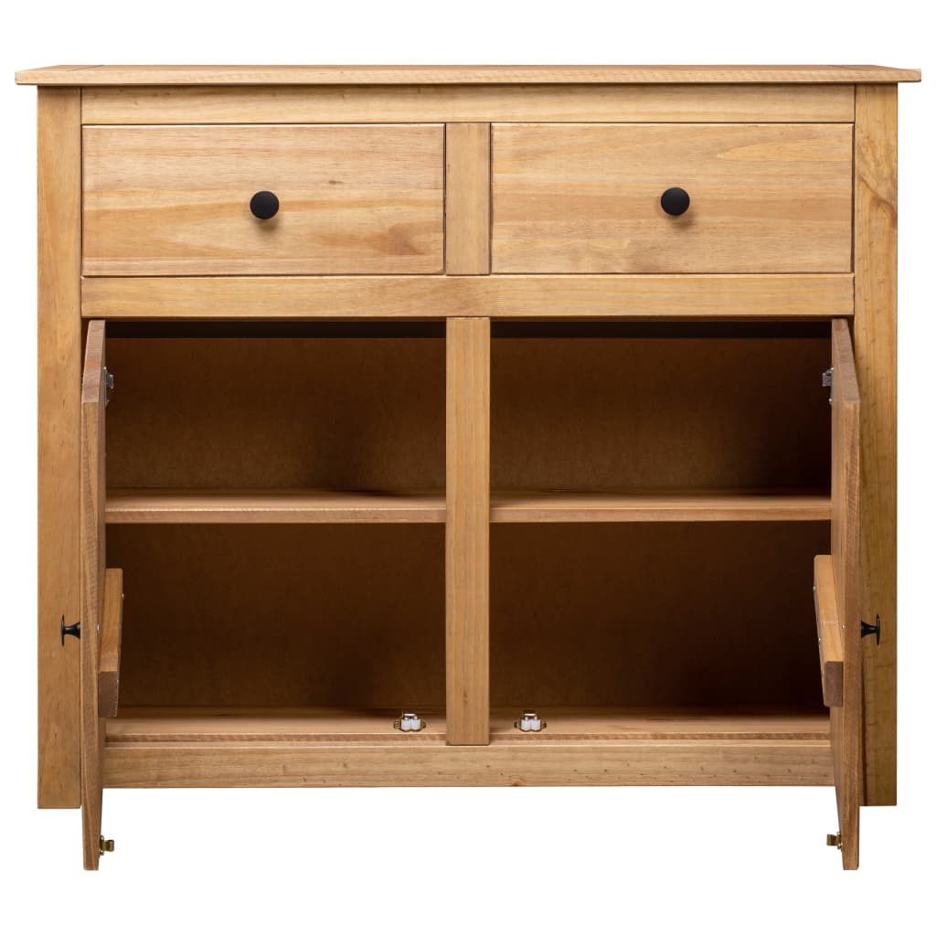 vidaXL Sideboard 93x40x80 cm Kiefernholz Panama