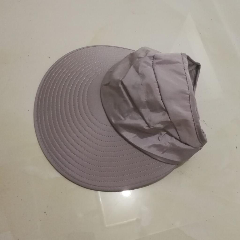 Women's Summer Casual Versatile Travel UV Protection Korean Version Summer Foldable Sunscreen Pearl Empty Top Sun Hat