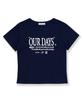 Bibalabida Ourdays Crop Short Sleeve T-Shirt