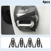 Ammortizzatore di urto per portiera auto Fibbia universale per portiera auto Insonorizzante Smorzatore Ammortizzatore Cuscinetto Ammortizzatore anti-vibrazione 4/20 Pezzi