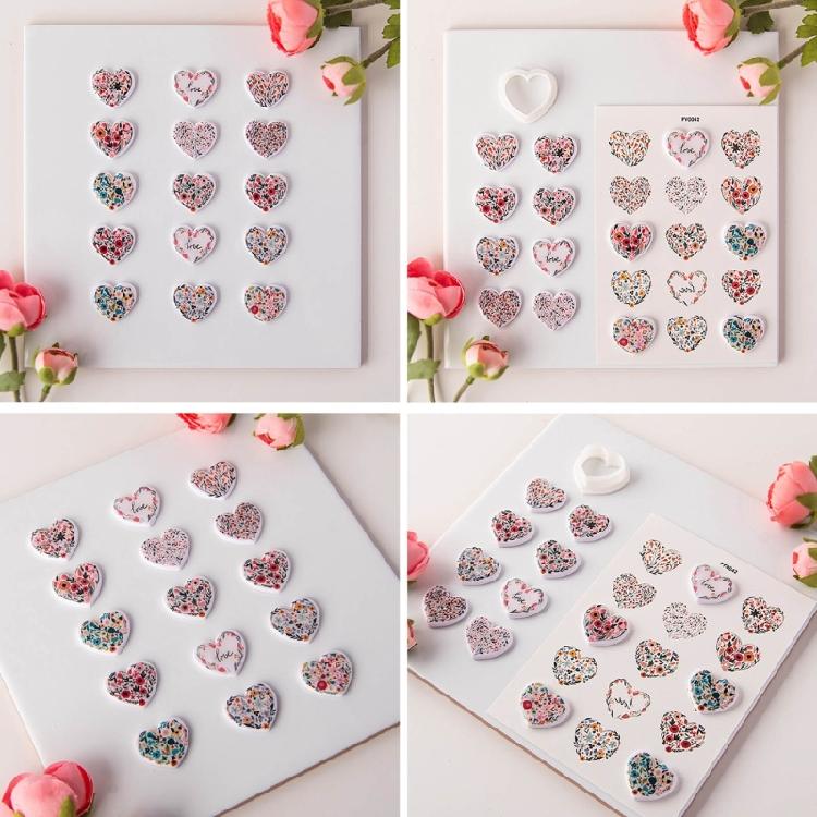 Clay Cutter and Floral Clay Transfer Paper Water Soluble Floral Transfer Sheet