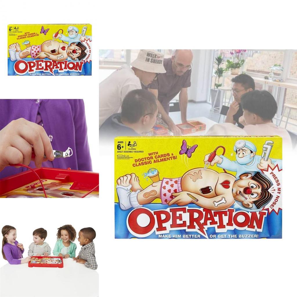 Classic Operation Game Interactive Santa Claus Toy With Fun Music And Sounds