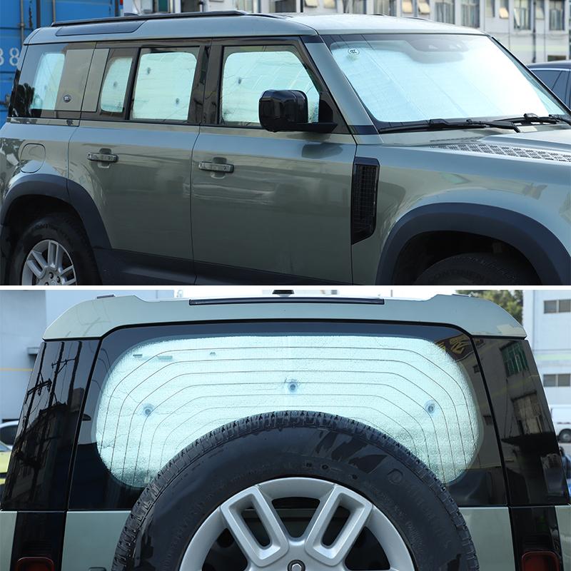 For Land Rover Defender 110 130 2004-2022 Car Front Windscreen Cover Full Window Glass Sun Protection Parasol Auto