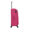 Set of 3 Ultra-light Soft Suitcases Lys Paris 1973/3 - Fushia
