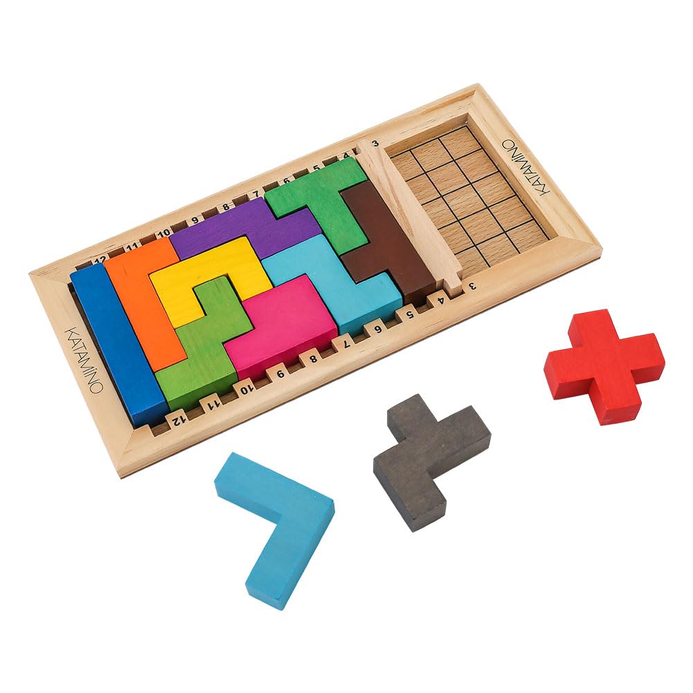 Gigamic Katamino Wooden Board Game Puzzle