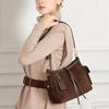 2026 New Women's Bag Luxury Suede Leather Women Shoulder Bag High Quality Cowhide Crossbody Bags Fashi Versatile Handbag
