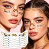 Waterproof Rainbow Freckles Face Tattoo Facial Art Makeup Stickers  Pride Month