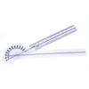 5pcs Plastic Goniometer Set 6/8/10inch Spinal Goniometer  Joint Mobility Assessment
