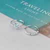 Color Enamel Star Flower Bead Open Ring Women'S Niche Design Index Finger Ring Unique Stacking Ring