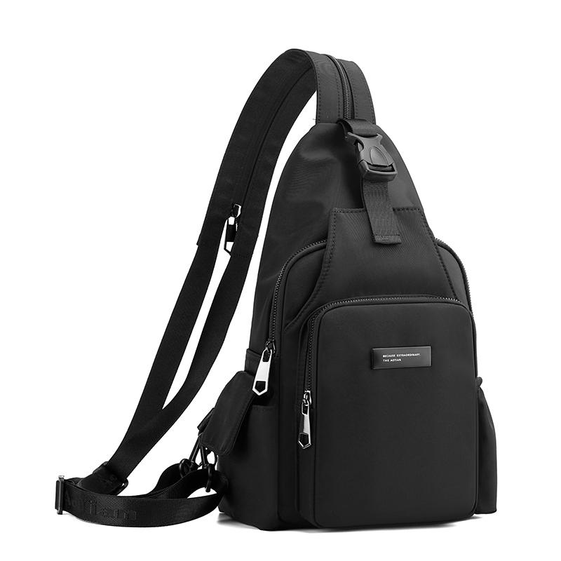 Men's Bag Multifunctional Chest Bag Travel Crossbody Bag Backpack
