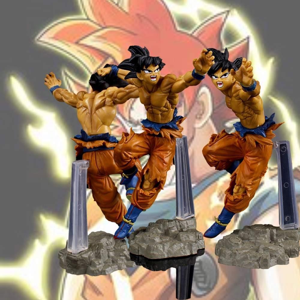 Impressive Dragon Ball Goku Cartoon Figurine With Unique Non-assembled Display Design