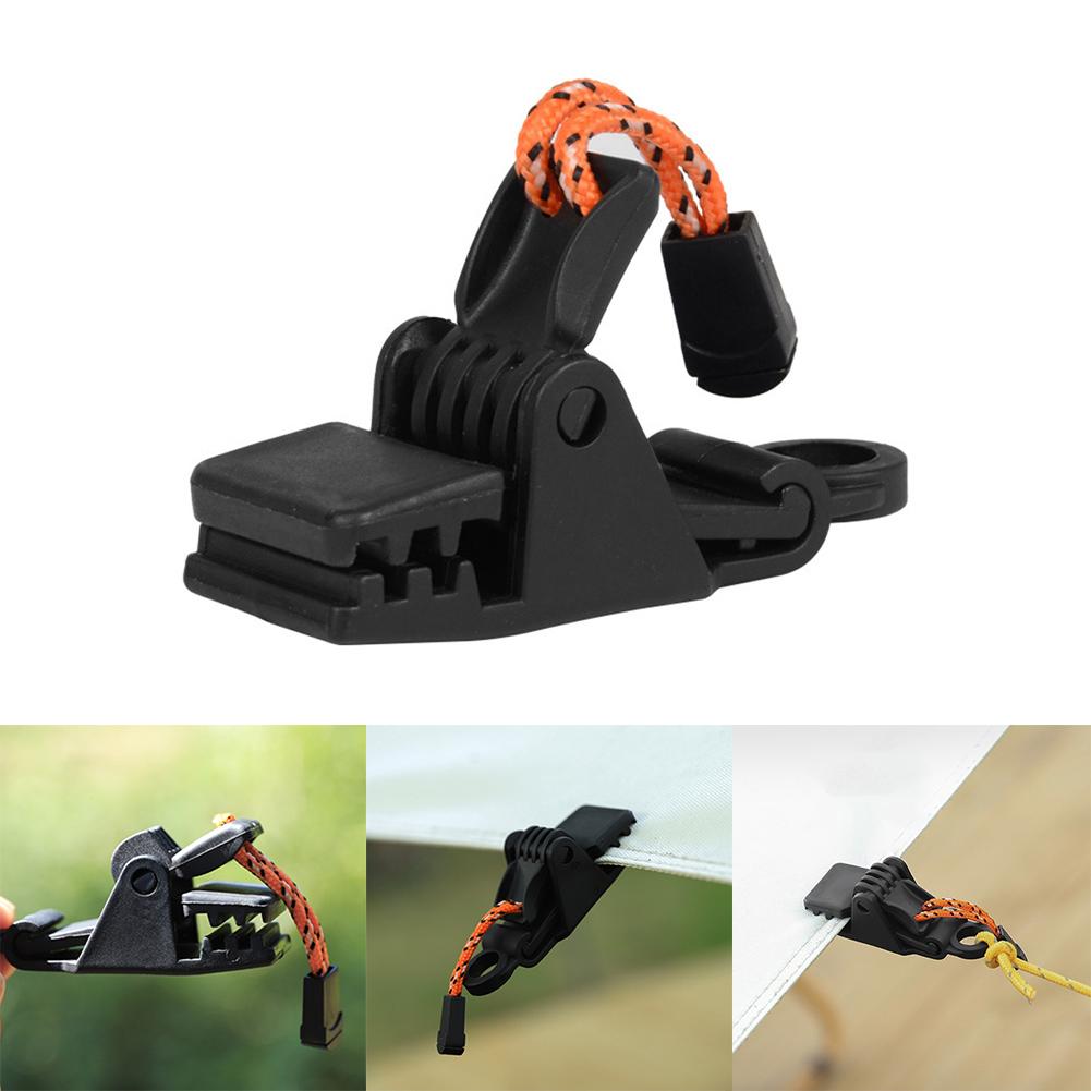 Rope Tent Clamp Strong Grip Tarpaulin Tent Camping