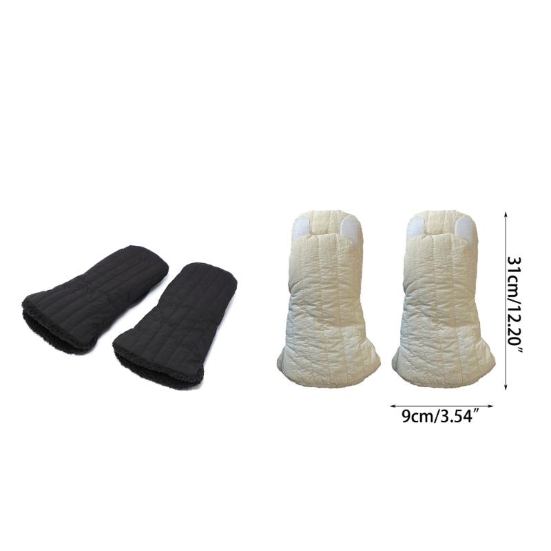 Soft Baby Stroller Handmuffs Insulated Pushchair Hand Warmer Windproof Cart Hand Muff Winter Season Warm Gloves
