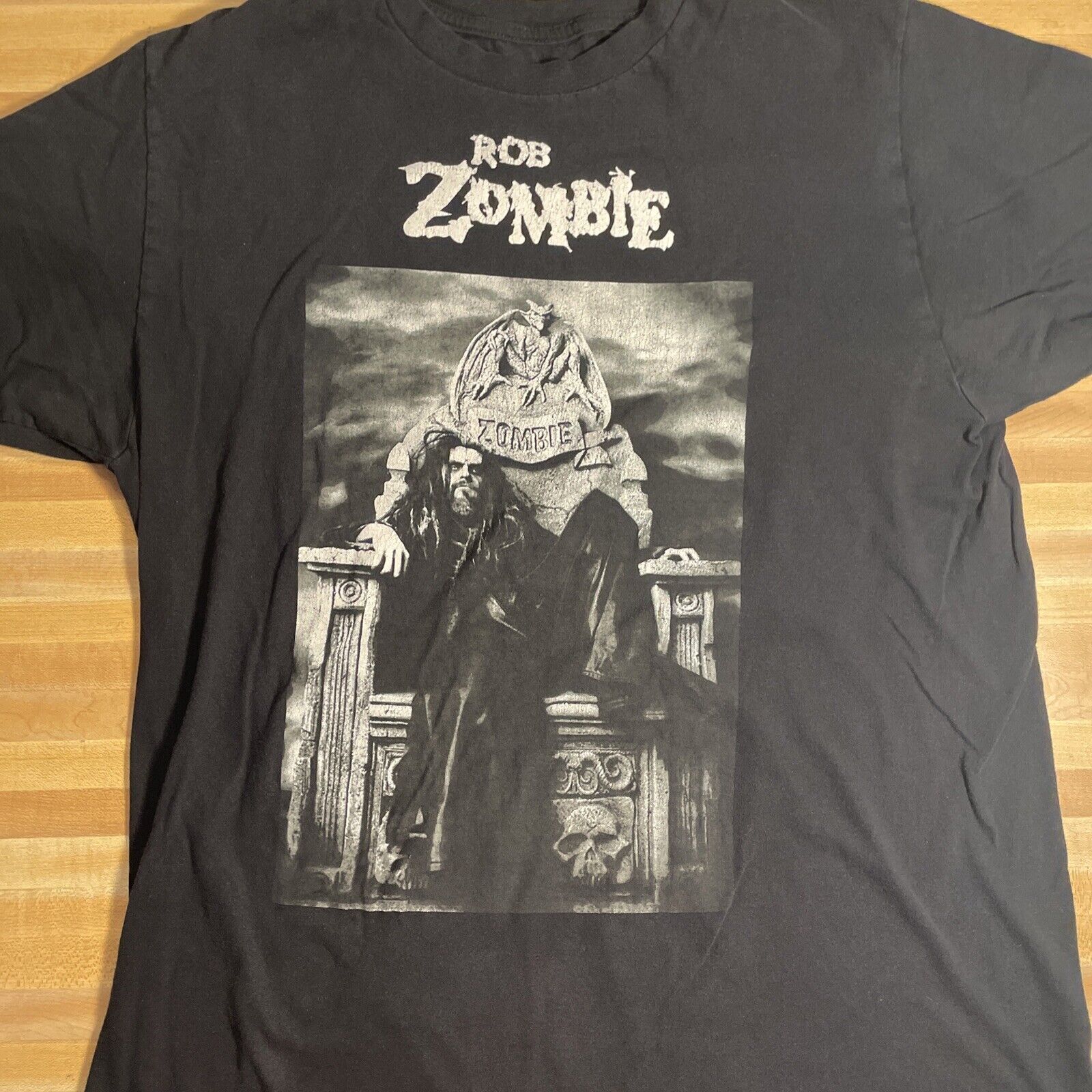 Rob Zombie Graveyard Tombstone Vintage T Shirt All Size AHN00406 XXL