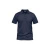 [KEFITEVD] Men's Short-Sleeve Quick-Drying Polyester Polo Shirt, Summer Military Shirt, Workwear, Plus Sizes, Lightweight, Tennis Shirt, Exercise,