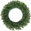 Cross-Border Christmas Wreath: Artificial Pine Needle & Rattan Decoration with Green Atmosphere